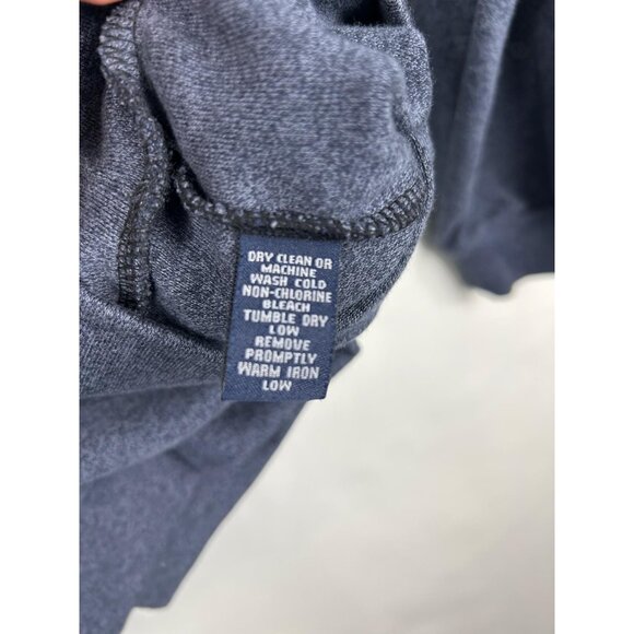 NWT Straight Down Clothing Co Men's XL 1/4 Zip Sweater Pullover Navy Blue - Picture 8 of 10